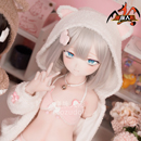 追加ウィッグ、制服、ヘッド（激安）:鈴芽