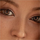 頭部機能追加:顔雀斑