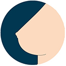 乳房タイプ:固体タイプ