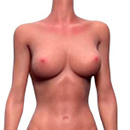 肌の色:ブラウン