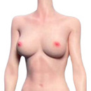 肌の色:ホワイト