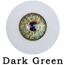 瞳の色:ダークグリーン