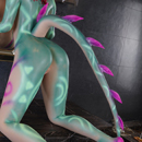 尻尾(130cm、5kg):一体式