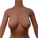 肌の色:ブラウン