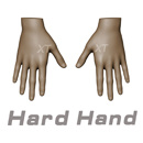 手のタイプ:ハードハンド