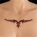 タトゥー:Upper Chest No.1