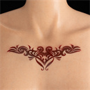 タトゥー:Upper Chest No.3