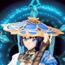 ウィッグと衣装オプション:斗笠