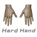 ハードハンド（手首から指先まで硬め）:あり