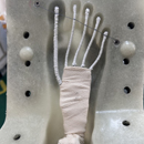 足指の関節:ワイヤー足指