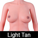 肌の色:ライトブラウン