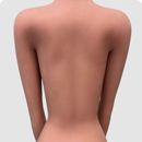 肌の色:ブラウン