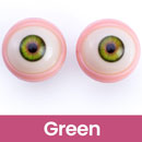 瞳の色:シリコングリーン
