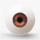 瞳の色:ブラウン-4(毛細血管付き)