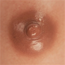 乳輪の色:ブラウン(シリコン)