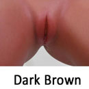 陰唇の色:ダークブラウン
