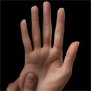 手のタイプ:柔らかい手
