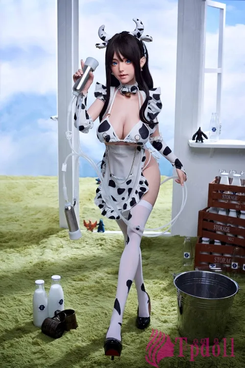 145cm綺麗顔乳牛ビキニシリコンドール