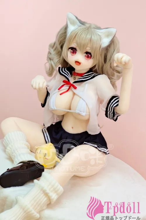 135cmかわいい猫の娘ラブドール