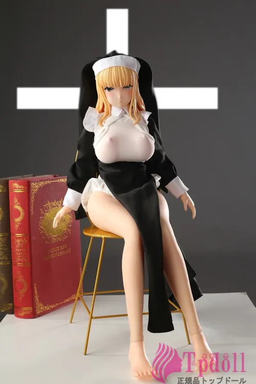 65cm かわいい修道女リアルラブドール