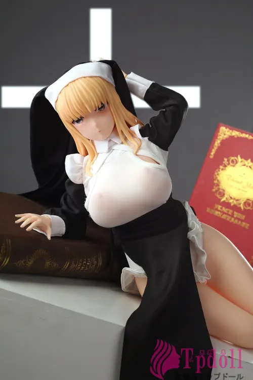 かわいい修道女リアルドール