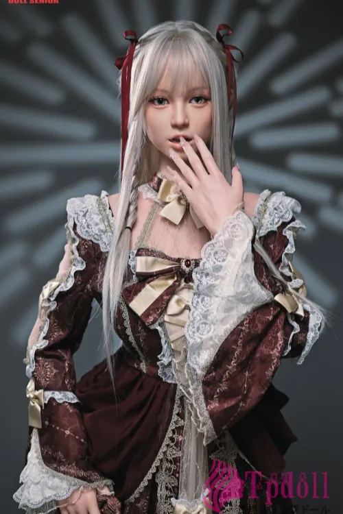 白髪美人ダッチワイフ尹美空