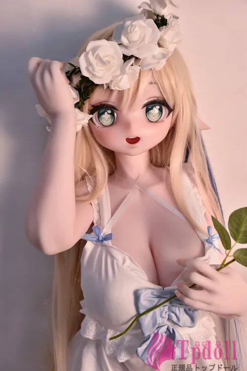 140cm花輪をかけた少女ラブドール