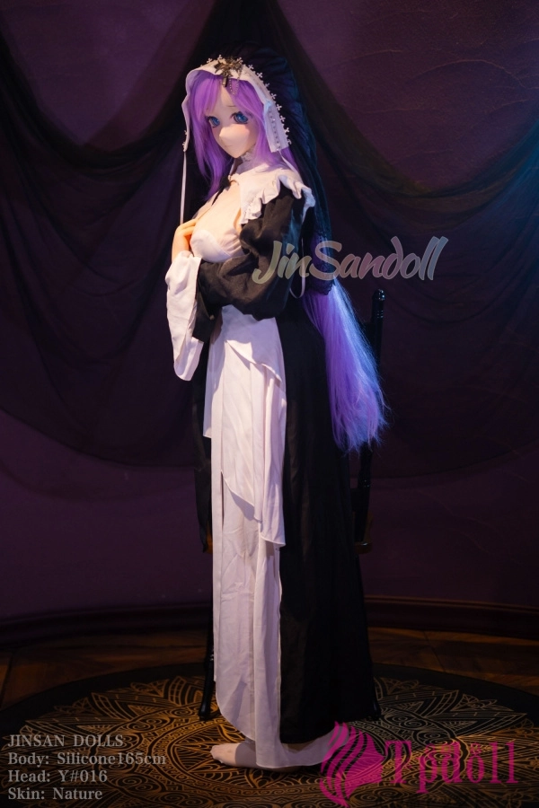 ビニール製ヘッド+シリコン製ボディアニメドール