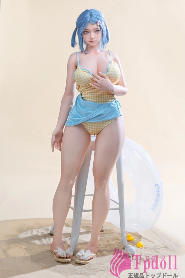 164cmブルー髪水着系ラブドール
