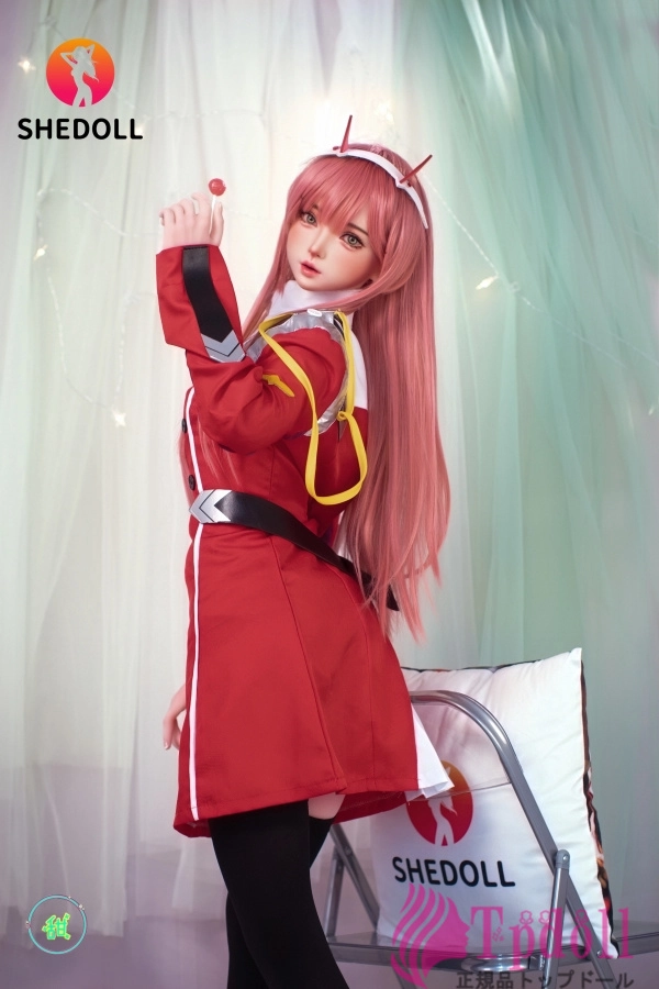 赤髪美少女 シリコンヘッド+TPEボディラブドール