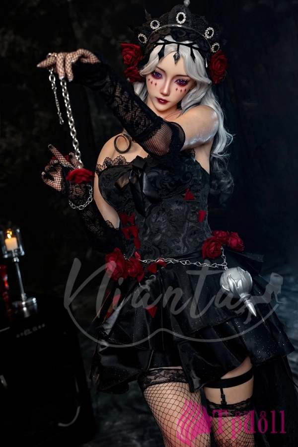 Nyx 妖艶な銀髪 高 性能 ラブドール