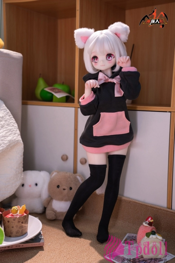 小喵  PVCヘッド+TPEボディリアル ドール