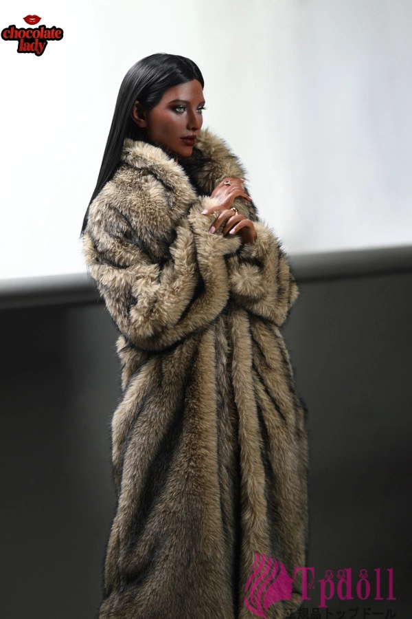 Chocolate Lady黒い肌ダッチワイフ