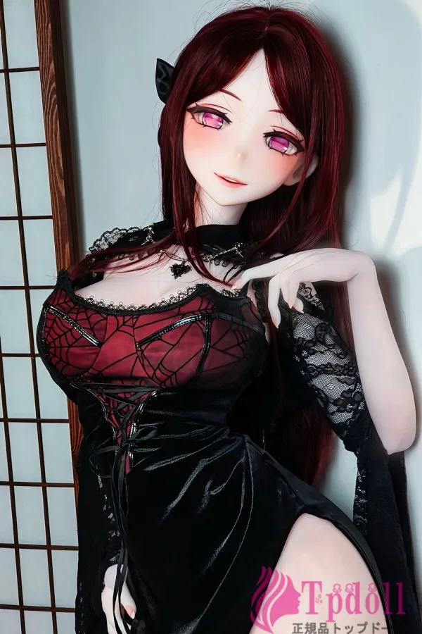 秋月霜 赤髪 お姉さん系等身 大 ドール