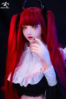 赤い髪美少女ラブドール