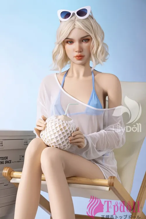 LilyDoll #LH034A-AシリコンヘッドリアルドールCカップ
