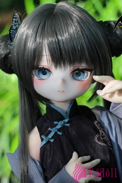 MOZU DOLL 妃咲 85cm可愛いアニメ 系 二次元リアルドール PVCヘッド+TPEボディ 平らな胸 ノーマル肌 宣材写真と同じ衣装