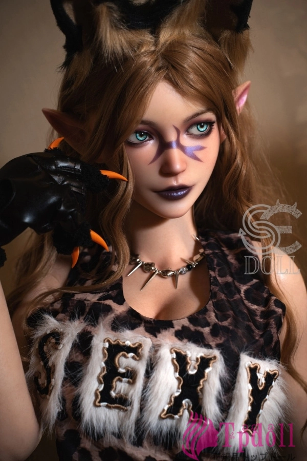 SE DOLL #022SO 口開閉＆口腔模擬付き Aryana.C 161cm妖艶なダークエルフ系等身大ラブドール フルシリコン製 Eカップ ノーマル肌