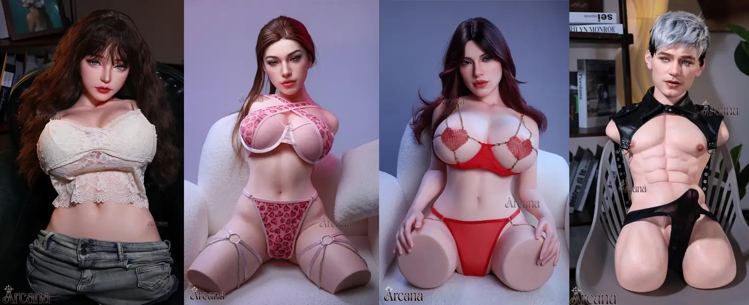 Arcanaシリコン製半身ラブドール