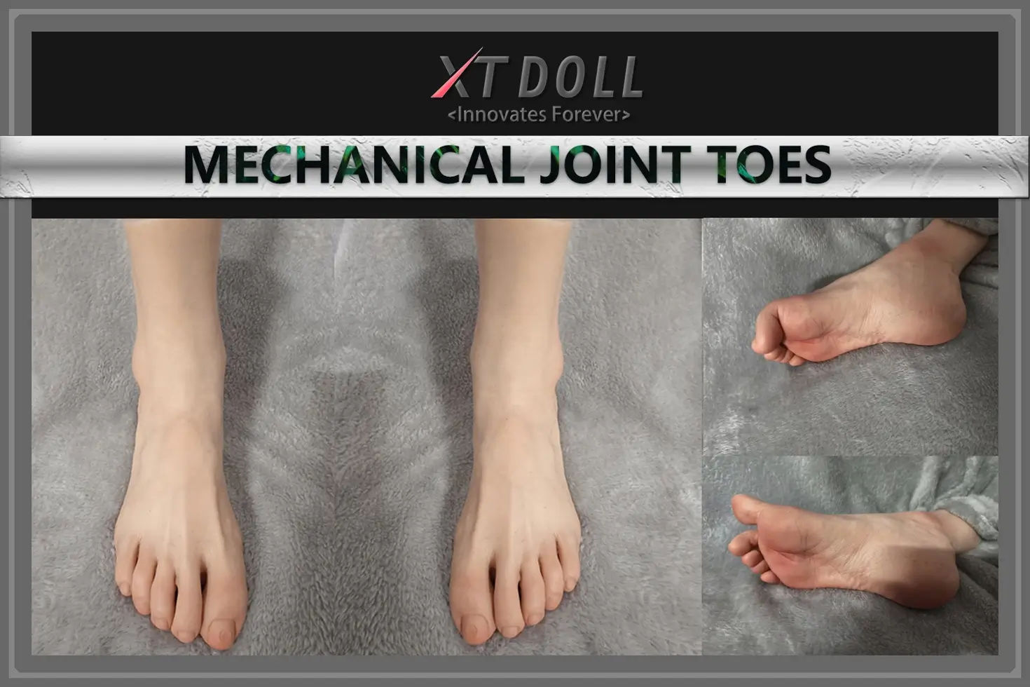 XTDOLL Mechanical joint toes