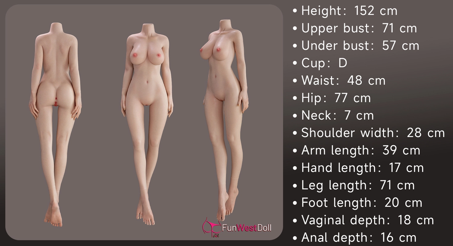 Funwest Doll 152cm Dカップ シリコンボディ