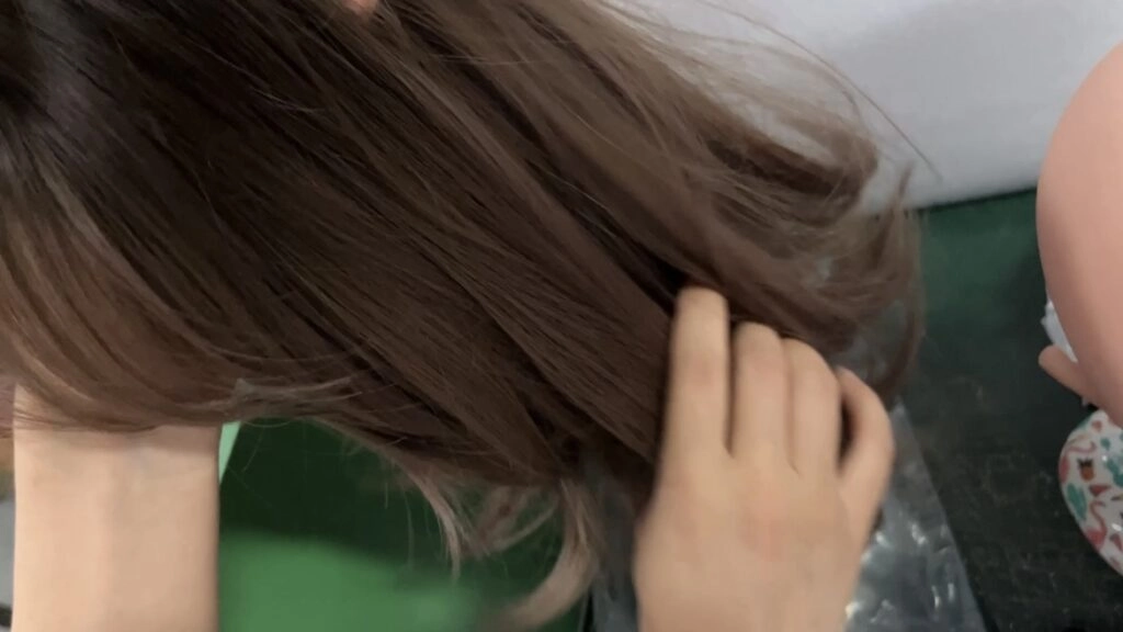 ラブドールのウィッグ