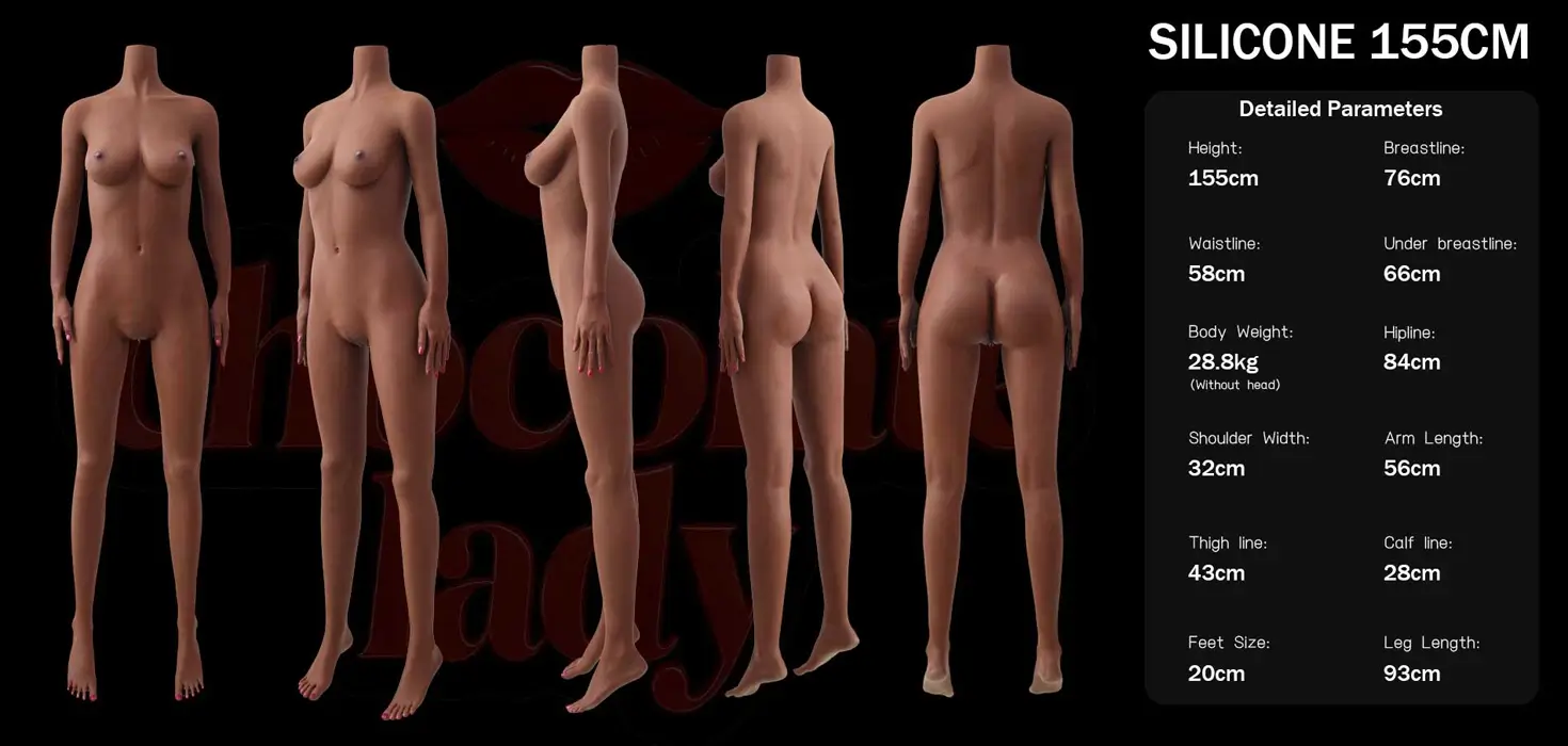 Chocolate Ladyラブドール155cm体型