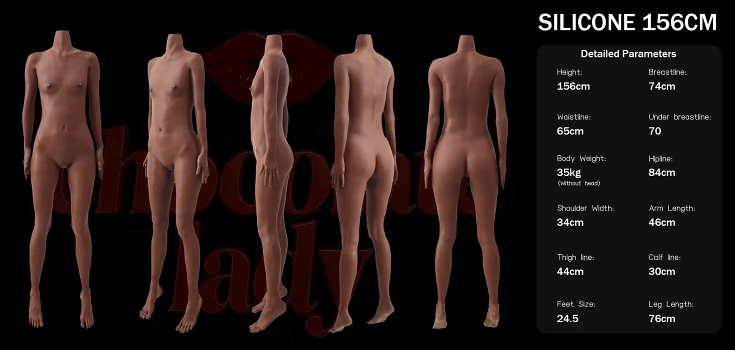 Chocolate Ladyラブドール156cm体型