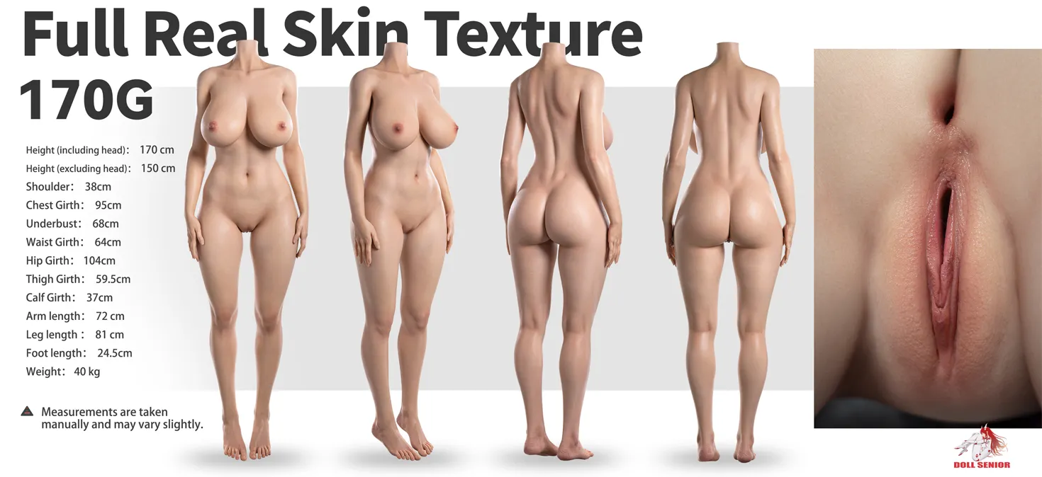 Doll Senior 170cm Gカップシリコン製ラブドール