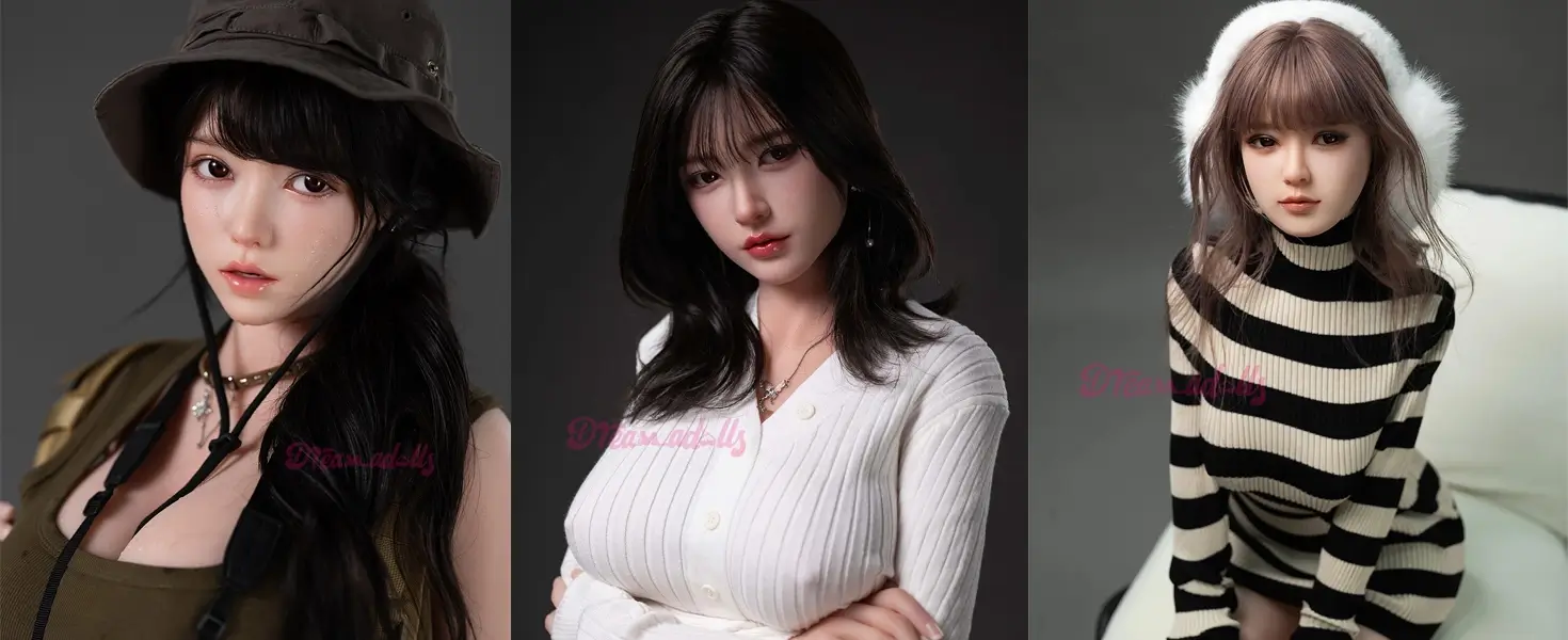 Dreamadollsシリコン頭部+TPEボディダッチワイフ