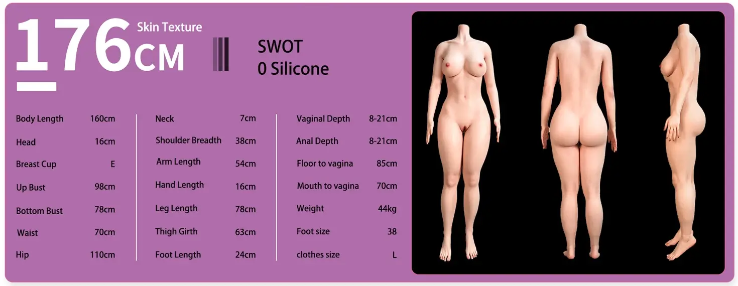 EVAS DOLL 176cm Eカップシリコン製ラブドール