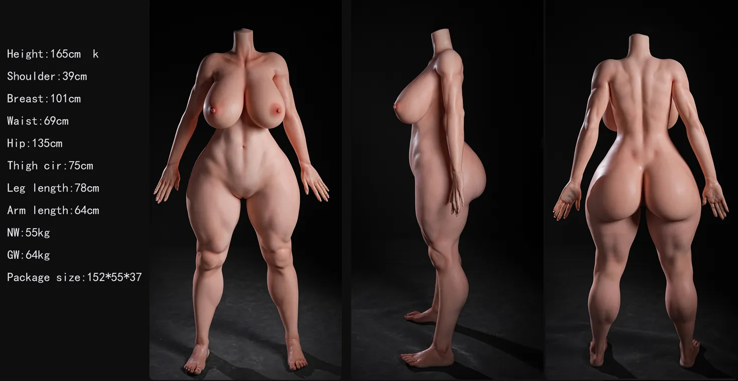 HRDOLL 165cm Kカップ フルシリコン製ラブドール