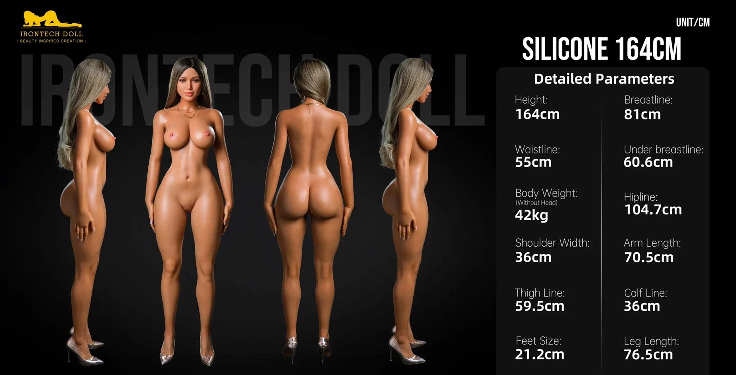 Irontech 164cm身長サイズ