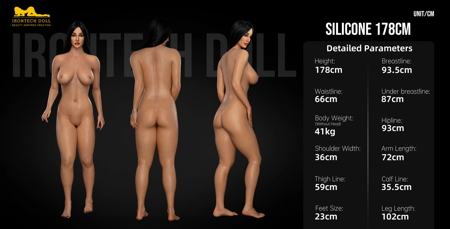 Irontech Doll 178cm シリコン製ラブドール
